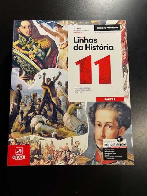 "Novo Linhas de História 11" - 11º ano – NOVO - PROJECTO PROFESSOR