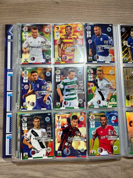 KOMPLETNA Kolekcja Panini Ekstraklasa 2015/16 z Limitkami. Adrenalyn