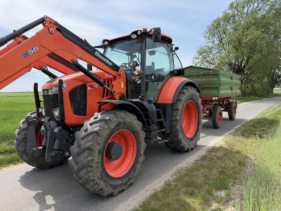 Kubota M7131 Przedni podnośnik, Ładowacz Quicke