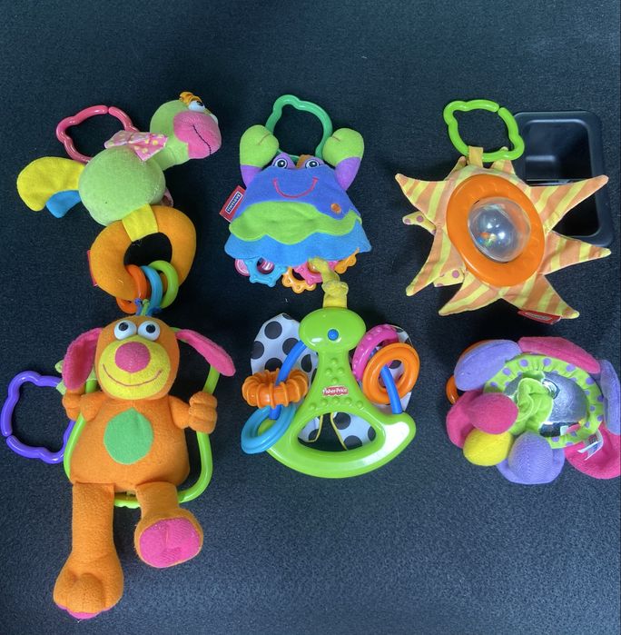 Zawieszki Tiny love zabawki 6szt przywieszki zawieszka