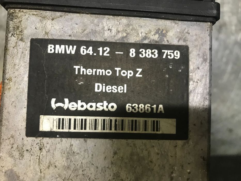 AQUECEDOR / SOFAGEM DE PARQUE BMW 320D E46 6412-8383759