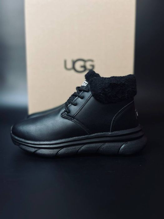 Кожанные кроссовки UGG / Lowmel Australia ugg/ кросівки угг шкіряні
