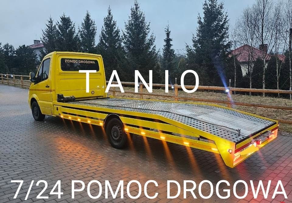 7/24h Najtaniej Pomoc Drogowa,Laweta,autolaweta,Holowanie S3,Odpalanie