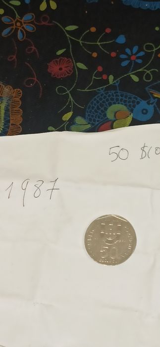 Moedas antigas de coleção