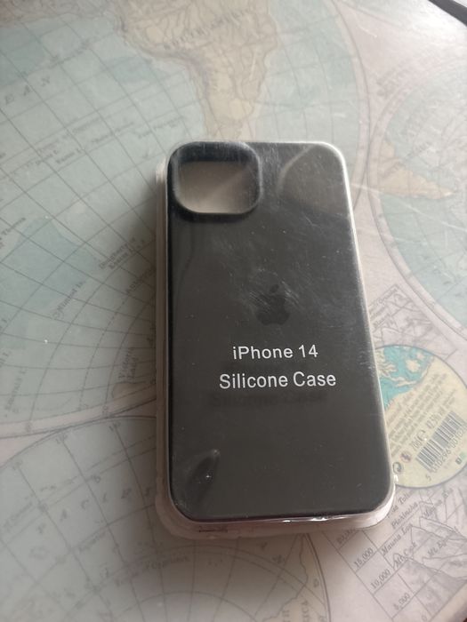Capa de silicone para iphone 14 marca. Apple