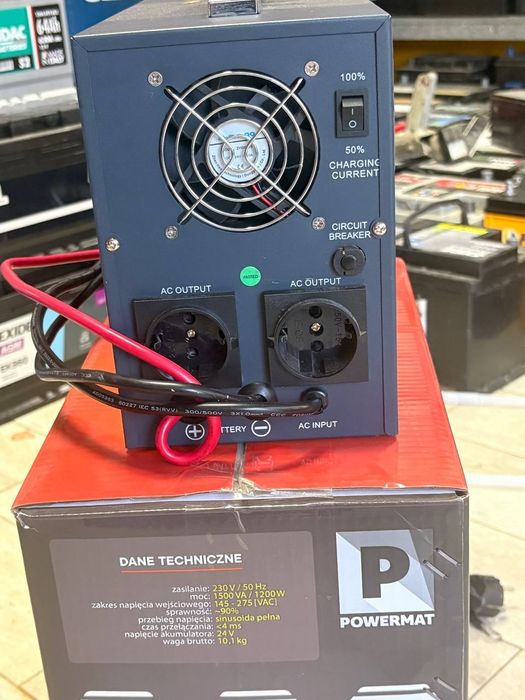 Джерело безперервного живлення Powermat 1500VA/1200W