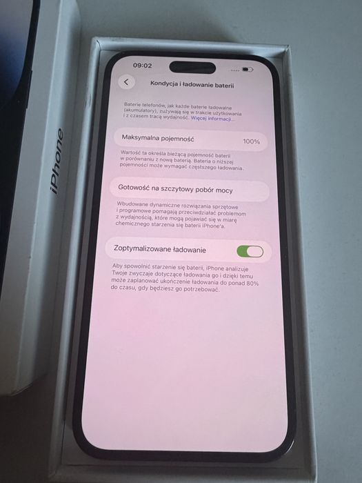 Bateria 100% iPhone 14 Pro Max 256gb Black