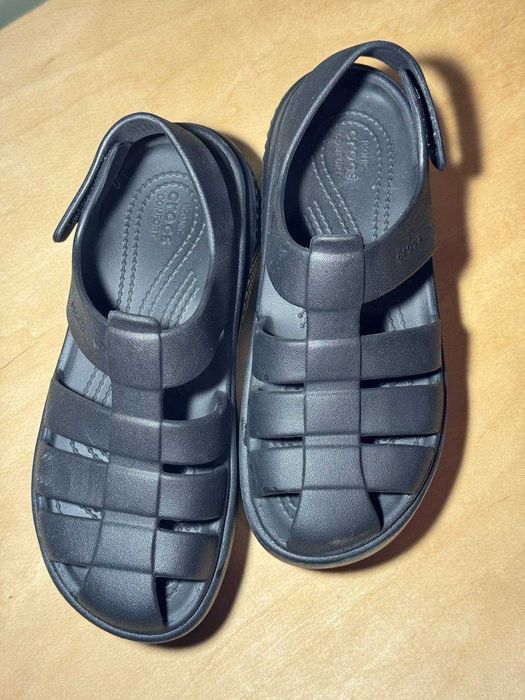 Босоніжки Crocs Stomp Fisherman чорні 38 розмір