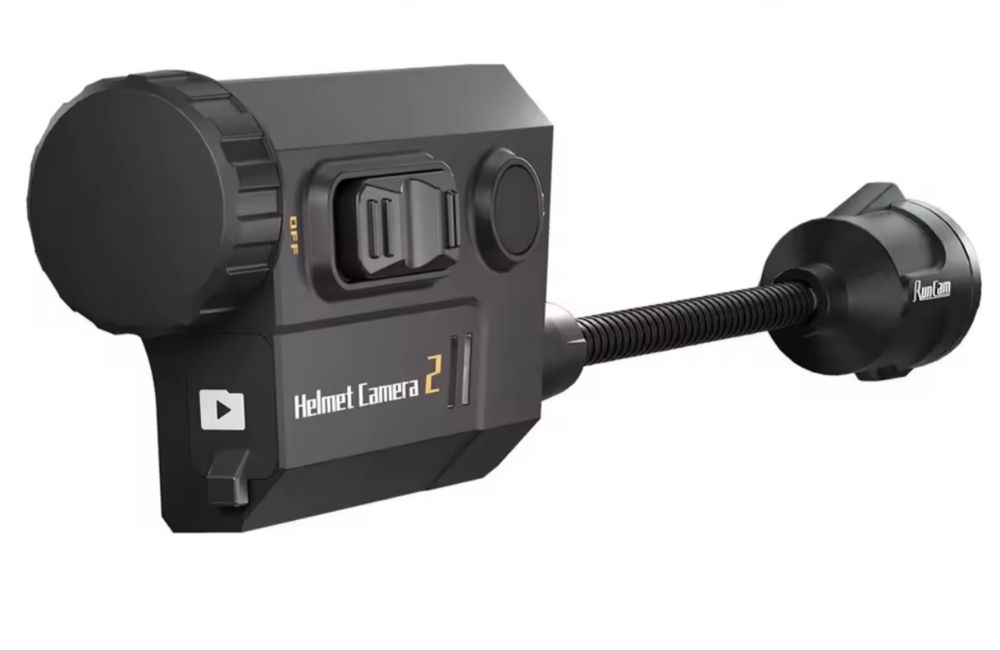 Новинка! Екшн камера RunCam Helmet Cam 2 на шолом тактичний