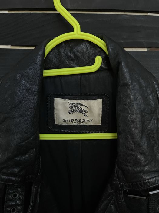 Шкіряна курта Burberry S11