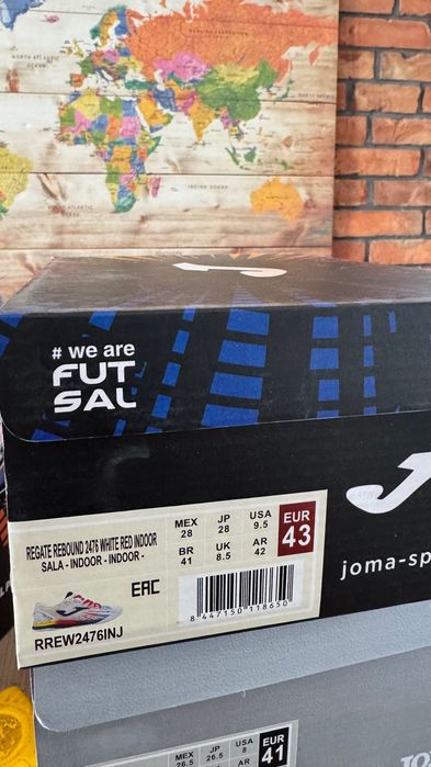 Buty futsal hala Joma Regate – Rozmiar 43