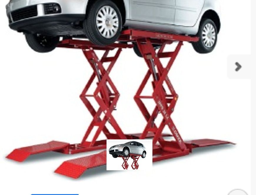 Podnośnik hydrauliczny samochodowy podposadzkowy omer ippo 36