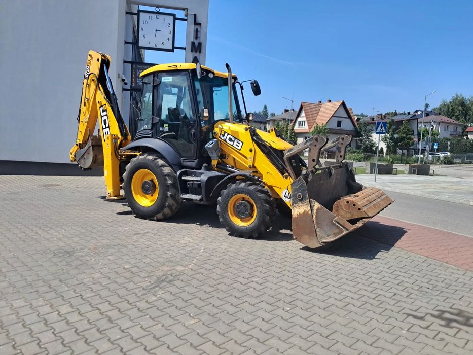JCB 3CX Eco Sitemaster 2019 rok 4160mtg nowe opony przód * nowe szybkozłącze * Teleskop Krokodyl Widły KRAJOWA oryg. lakier, bez wycieków oświetlenie 4 CX CAT 428 Case 580SV / 580ST Komatsu WB93R-8 Terex 860/960  JCB 3CX Koparko-ładowarka 2019 rok tylko 4