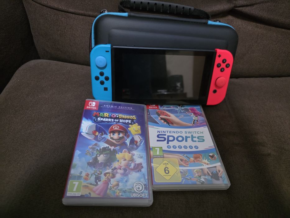 Vendo consola Nintendo Switch de 1° geração com caixa