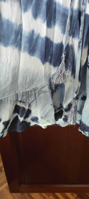 Blusa Azul Traçada XL