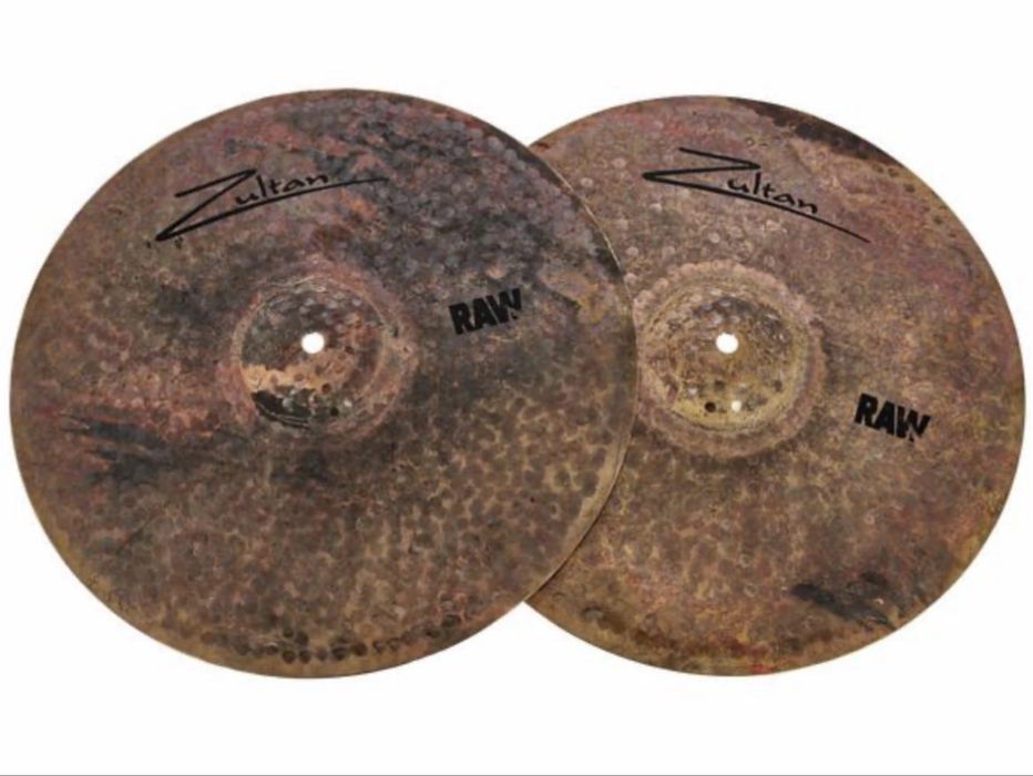 Pratos de choque Zultan Raw Hi-Hat 15’’