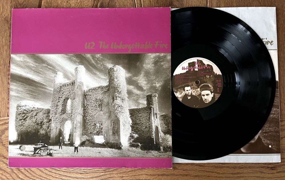 1x winyl LP U2 - The Unforgettable Fire Germany 1984 r.