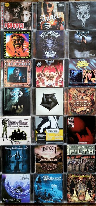 •CD Диски-4•HEAVY METAL ROCK •Компакт Диски •Музыкальные Диски •Объявление-4•