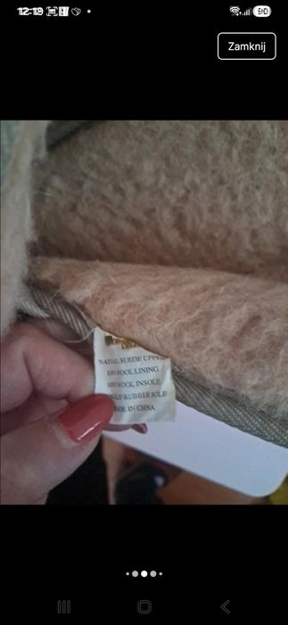 Bardzo ciepłe śniegowce 39