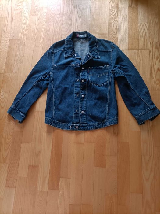 Levi's engineered  jeans  kurtka granatowa S