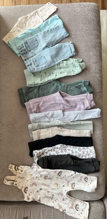 Zestaw ubranek dla dziewczynki rozm. 74