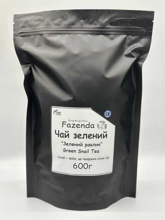 Зеленый чай Fazenda "Зеленая улитка" 600 г - китайский Green Snail Tea