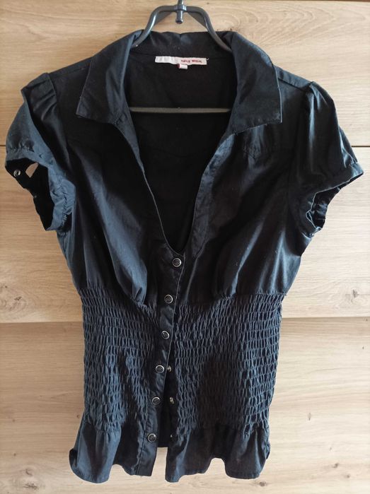 Bluzka czarna Tally Weijl rpozm L/40/12