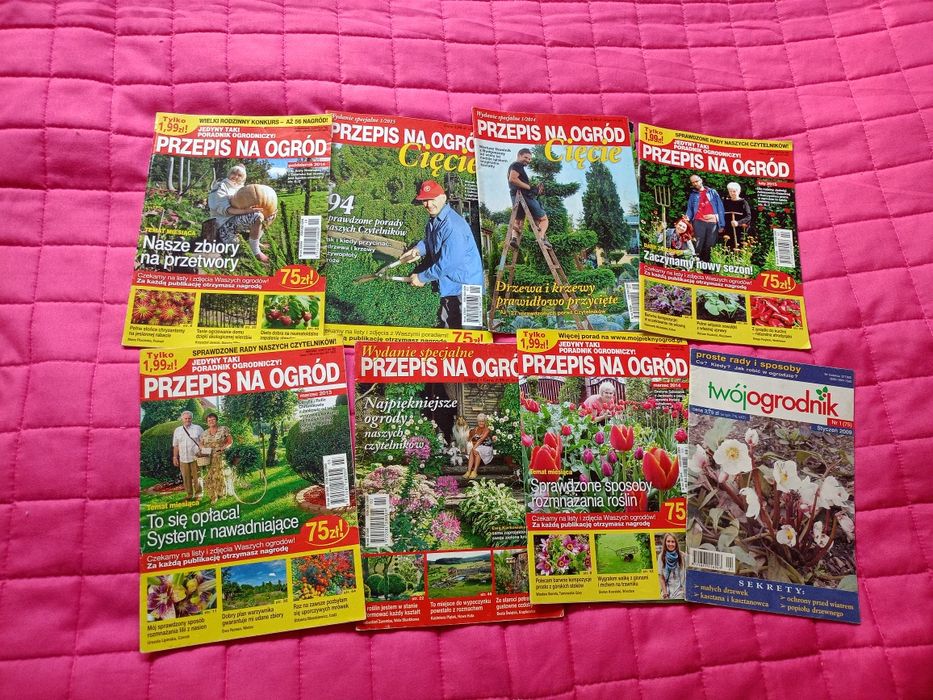 Przepis na ogród poradniki o ogrodach w bardzo dobrym stanie