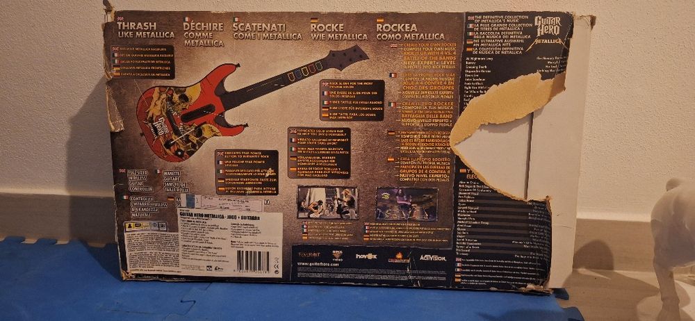 Guitar Hero Metallica PS3 -  Set Completo