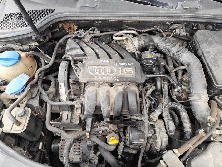 Silnik Audi A3 8P 1.6 MPI BGU 2003 przeb. 260Tyś. FV Transport/Dostawa