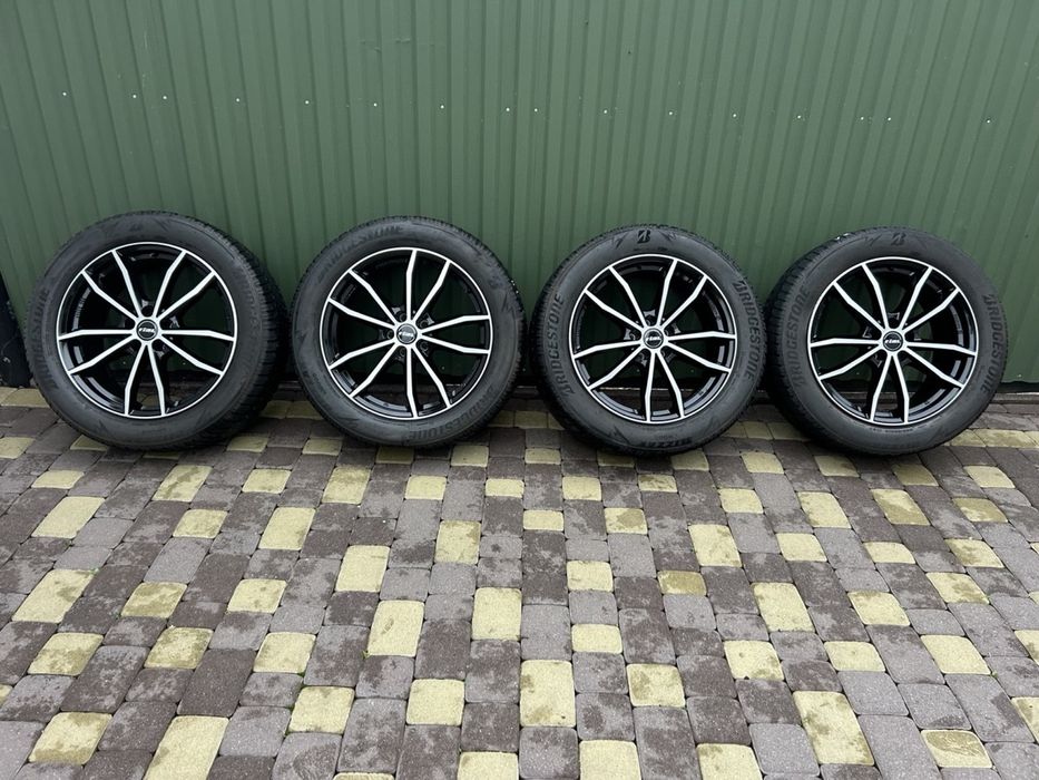 R19 легкосплавні диски Rial 5x112 Audi Q5/A4/A5 / VW Tiguan / Skoda  Kodiaq шини Bridgestone 235/55R19 (зима) 2023р