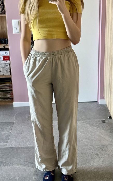 Spodnie ortalionowe Reebok M