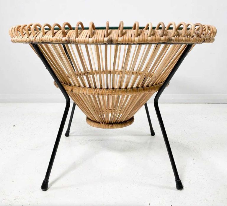 Mid Century Franco Albini vintage 1950's Mesa apoio / centro