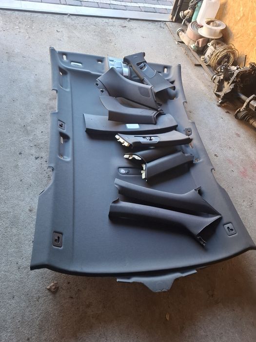 Podsufitka S line czarna Audi A6 C6 Avant