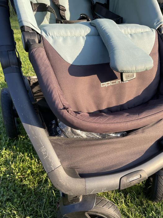 Wózek spacerowy Easy Go Quantrum Air czarno-zielony Agava