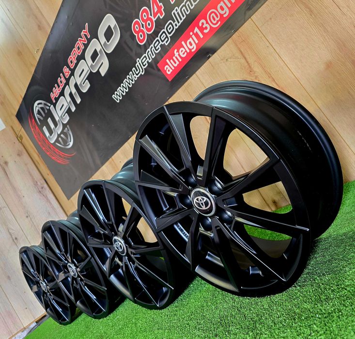 NOWE ALUFELGI TOYOTA 15x5x100 - Avensis,Prius,Verso-s,Yaris