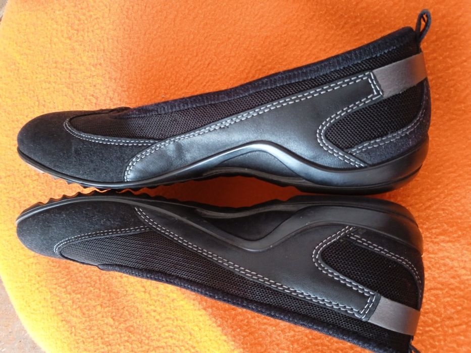 ECCO 37 baleriny skóra naturalna