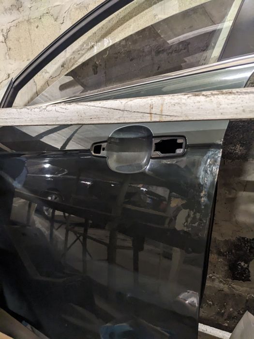 Двері ліві, водійські Chevrolet Captiva 2007, темно-зелена