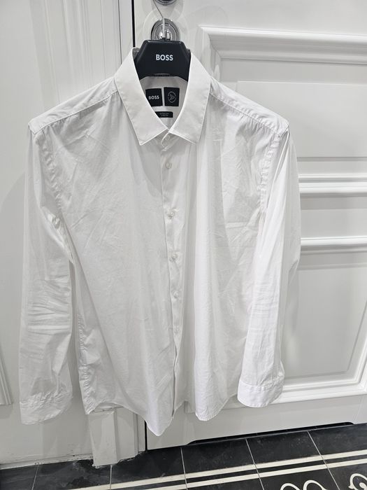 Koszula męska Hugo Boss biała XL/43