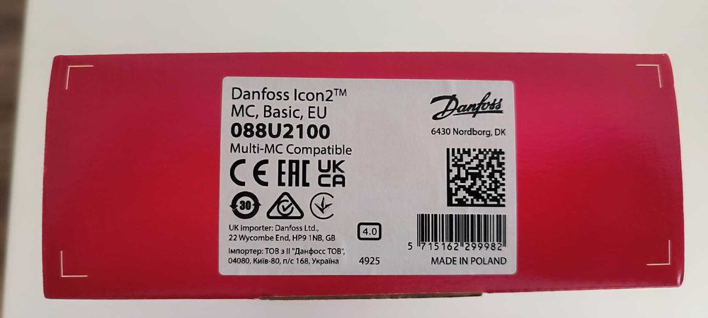 Danfoss Regulator nadrzędny Icon2 MC ogrzewanie podłogowe