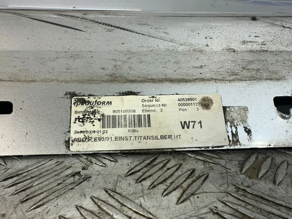 Embaladeiras Saias Laterais Esquerda Direita Originais BMW Serie 3