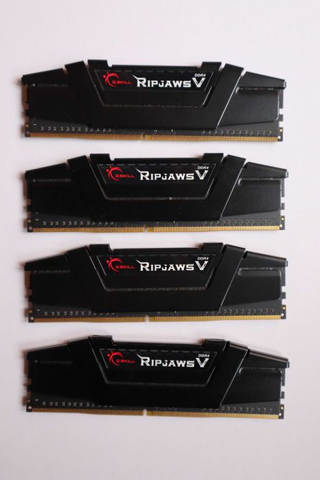 16GB (4x4) RAM DDR4 Ripjaws V 3200MHz