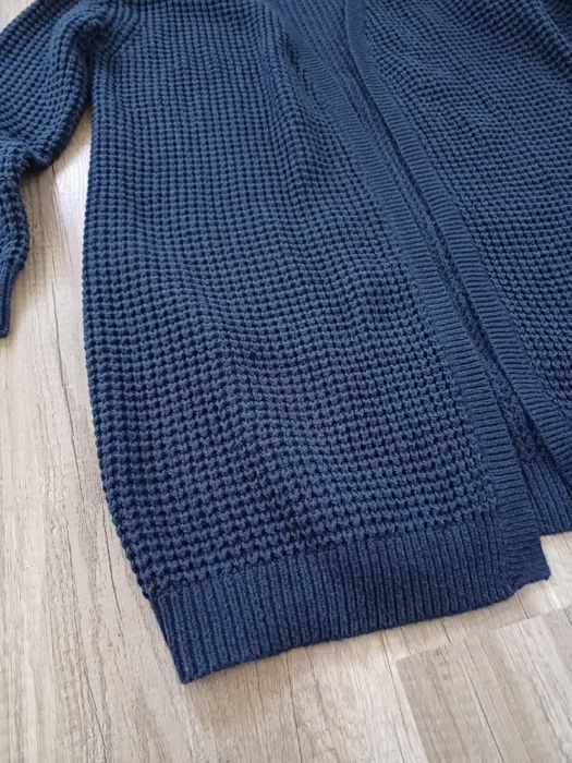 Długi granatowy sweter Esmara 34/36