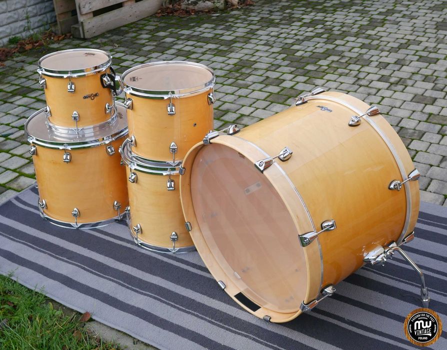 ‼️ Perkusja Ayotte DrumSmith 22”, 10", 12", 14”, 16” Natural ‼️