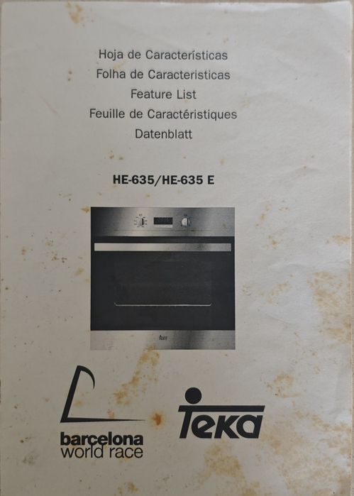 Forno elétrico encastre