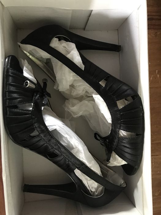 Sapato alto preto Super Mode