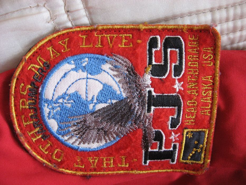 PARAJUMPERS Męska kurtka bomber jak nowa M