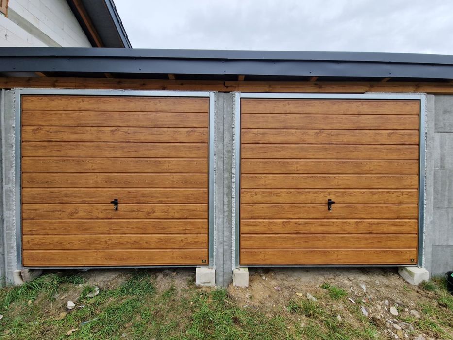 Bramy garażowe uchylne / dwuskrzydłowe/ drzwi stalowe  PRODUCENT
