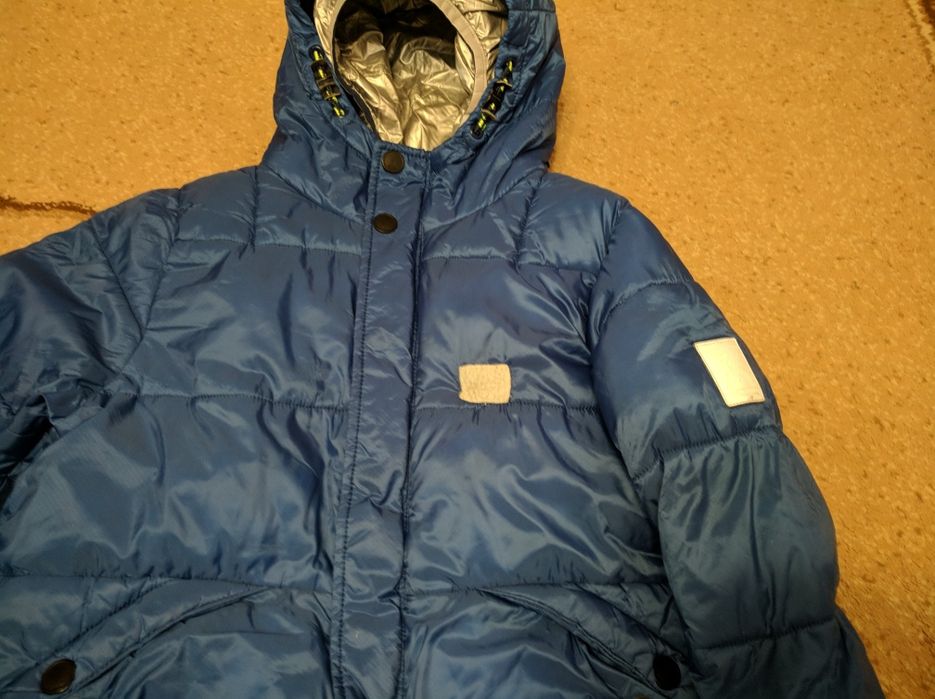 Куртка на мальчика зима 7 лет 122 см.