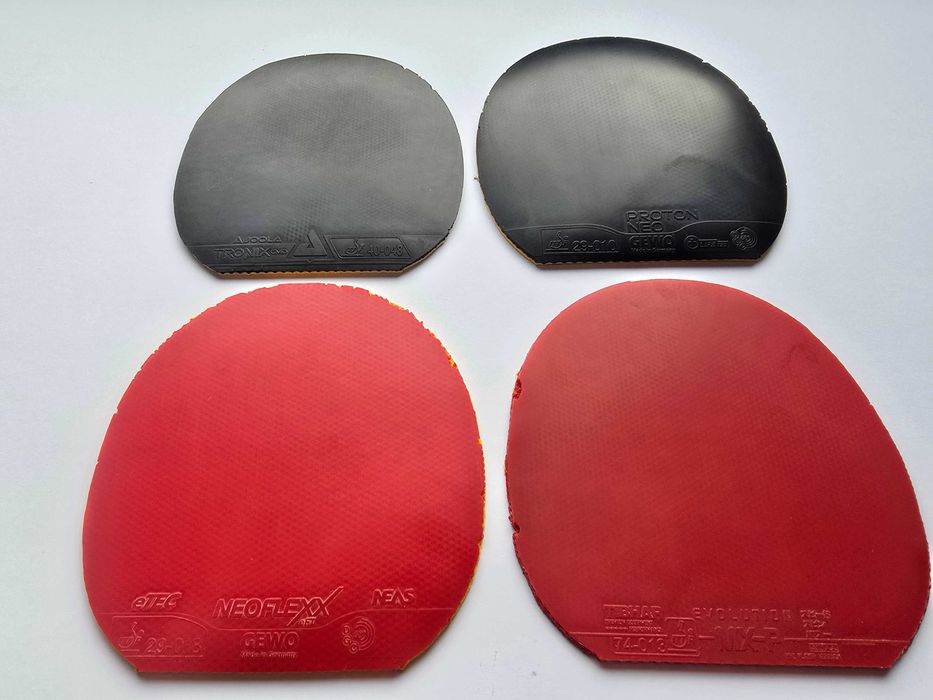 OKŁADZINY Tibhar Evolution Joola Tronix Gewo Neoflexx Tenis Stołowy! 6